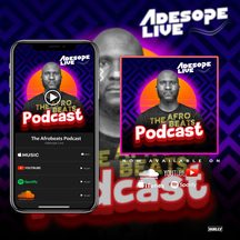 Adekunle Gold: episode art from The Afrobeats Podcast