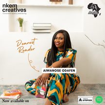 Aiwanose Odafen: episode art from The African Authors Podcast