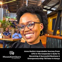 Anne Muhia: episode art from Pure Digital Passion with Moses Kemibaro