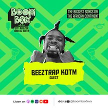 Beeztrap KOTM: episode art from Boom Box with The Citi Buzzer and DJ Edita