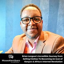 Brian Longwe: episode art from Pure Digital Passion with Moses Kemibaro