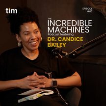 Dr Candice Bailey: episode art from The Incredible Machines
