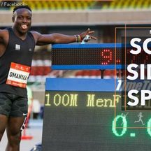Ferdinand Omanyala: episode art from Sonny Side of Sports