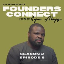 Iyinoluwa Aboyeji: episode art from Founders Connect