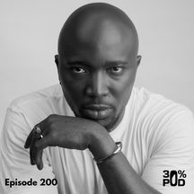Joey Akan: episode art from The 30 Percent Podcast