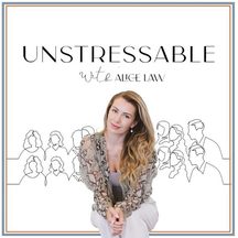John Sanei: episode art from Unstressable with Alice Law