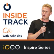 John Vlismas: episode art from Inside Track with Colin Iles