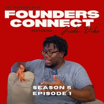 Jude Dike: episode art from Founders Connect