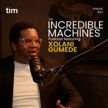 JX Gumede: episode art from The Incredible Machines