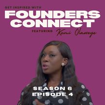 Kemi Olawoye: episode art from Founders Connect