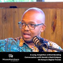Mark Kaigwa: episode art from Pure Digital Passion with Moses Kemibaro