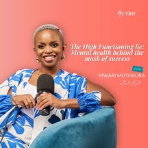 Mwari Muthaura: episode art from Circling The Rabbit Hole with Dr. Claire Kinuthia