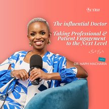 Naph Macharia: episode art from Circling The Rabbit Hole with Dr. Claire Kinuthia
