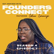 Odun Eweniyi: episode art from Founders Connect