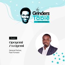 Opeyemi Awoyemi: episode art from The Grinders Table