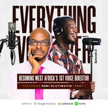 Remi Olutimayin: episode art from Everything Voiceovers