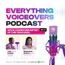 Stephanie Anene: episode art from Everything Voiceovers