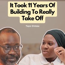 Tayo Oviosu: episode art from Founders Connect