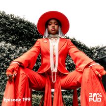 Tina Ardor: episode art from The 30 Percent Podcast