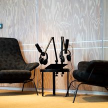 WeWork The Link Podcast Room: image from its own site