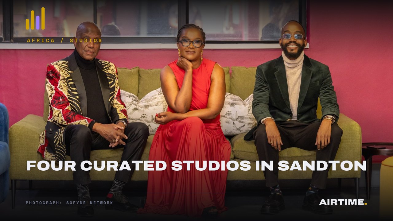 SoFyne Network's launch in Sandton, where the network opened four curated podcast studios